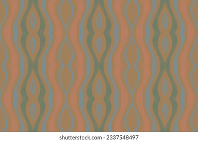 Ikat Seamless Pattern Embroidery Background. Ikat Background Geometric Ethnic Oriental Pattern traditional.aztec Style Abstract Vector design for Texture,fabric,clothing,wrapping,sarong.