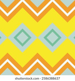 Ikat Seamless Pattern Embroidery Background. Ikat Seamless Geometric Ethnic Oriental Pattern Traditional. Ikat Aztec Style Abstract Design for Print Texture,fabric,saree,sari,carpet.