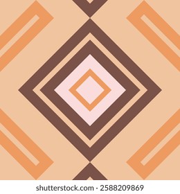 Ikat Seamless Pattern Embroidery Background. Ikat Stripe Geometric Ethnic Oriental Pattern traditional.aztec Style Abstract Vector illustration.design for Texture,fabric,clothing,wrapping,sarong.