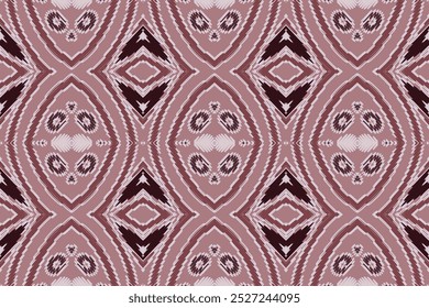 Patrón sin costuras Ikat Vector de tela étnica. Moda bohemia. Textura de acuarela sin fin. Patrón Ikat étnico. Bordado sin fin de Antiguas. Concepto de motivos sin fisuras. Acuarela interminable Batik.