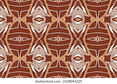 Patrón sin costuras Ikat Vector de tela étnica. Moda bohemia. Textura de acuarela sin fin. Patrón Ikat étnico. Bordado sin fin de Antiguas. Concepto de motivos sin fisuras. Acuarela interminable Batik.
