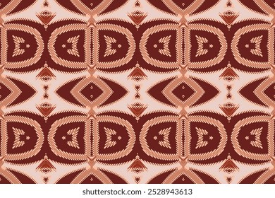 Ikat seamless pattern Ethnic fabric vector. Bohemian fashion. Endless watercolor texture. Ethnic Ikat Pattern. Vintage Endless Embroidery. Seamless Motifs Concept. Endless Watercolor Batik.