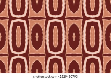 Patrón sin costuras Ikat Vector de tela étnica. Moda bohemia. Textura de acuarela sin fin. Patrón Ikat étnico. Bordado sin fin de Antiguas. Concepto de motivos sin fisuras. Acuarela interminable Batik.