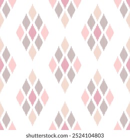 Patrón sin fisuras Ikat para la tela, impresión, papel, Fondo de pantalla, textura, fondo, bordado, ropa, decoración.