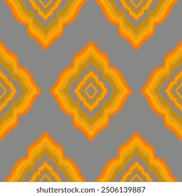 Ikat seamless pattern, geometric design, motif ethnic handmade, Ikat ethnic tribal, boho colors seamless wallpaper. Ethnic lkat abstract background art, greeting cards, printing products