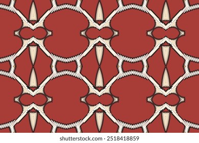 Patrón sin fisuras Ikat, diseño geométrico, motivo étnico hecho a mano, tribal étnico Ikat, Fondo de pantalla sin fisuras de colores boho. Arte de fondo abstracto de Ikat étnico, tarjetas de felicitación, productos de impresión