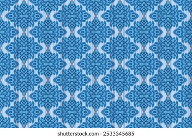Patrón sin fisuras Ikat, diseño geométrico, motivo étnico hecho a mano, tribal étnico Ikat, Fondo de pantalla sin fisuras de colores boho. Arte de fondo abstracto de Ikat étnico, tarjetas de felicitación, productos de impresión.