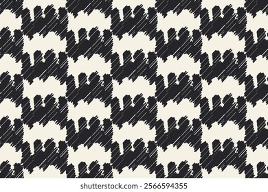 Ikat seamless pattern, geometric design, motif ethnic handmade, Ikat ethnic tribal, boho colors seamless wallpaper. Ethnic Ikat abstract background art, greeting cards, printing products
