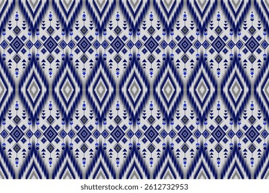  Ikat seamless pattern ,geometric ethnic pattern ,Tribal geometric seamless patterns, ethnic design, hipster backdrop, wallpaper Background, Design curtain, carpet ,fabric ,textile