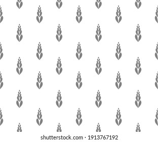 Ikat seamless pattern for home decor ideas. Ethnic, Indian, Aztec, fabric, boho, geometric chevron wallpaper. Pillow textile decoration. White and black vector illustrations. Abstract background.