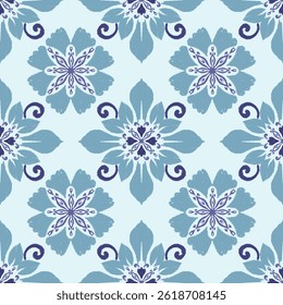 Patrón sin fisuras Ikat, fondo de motivo indio, étnico islámico, bordado floral para imprimir, tela.