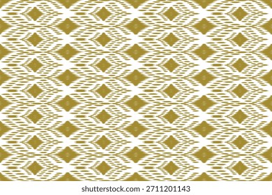 Ikat nahtloses Muster inspiriert von traditionellen gewebten und Krawatte-Farbstoff-Techniken. Mit weichen, unscharfen geometrischen Motiven, die für die authentische Ikat-Handwerkskunst charakteristisch sind, bietet dieses Design eine ruhige, elegante