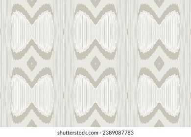 Patrón Ikat Seamless paisley bordado fondo tribal. Ikkat de etnia oriental sin costuras patrón tradicional.Estilo azteca ilustración vectorial abstracta.diseño para textura, tela, ropa, saree, sari