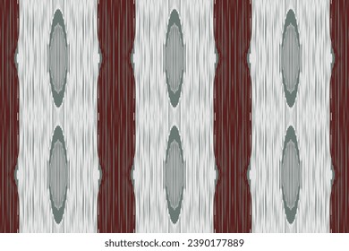 Ikat Seamless pattern paisley embroidery Tribal background.Ikat ethnic oriental seamless pattern traditional.Aztec style abstract vector illustration.design for texture,fabric,clothing,saree,sari