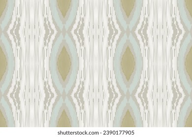 Ikat Seamless pattern paisley embroidery Tribal background.Ikat ethnic oriental seamless pattern traditional.Aztec style abstract vector illustration.design for texture,fabric,clothing,saree,sari
