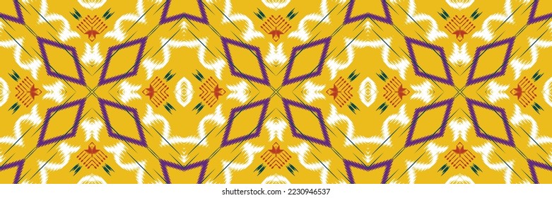 Ikat Seamless Pattern tribal abstract Embroidery, Ikat stripe Digital textile Asian Design for Prints Fabric saree Mughal Swaths texture Kurti Kurtis Kurtas, Motif Batik
