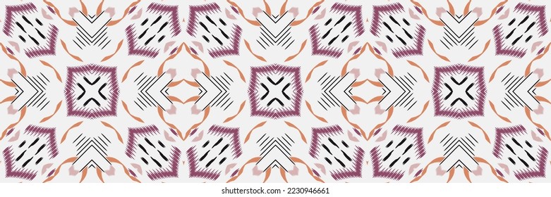 Ikat Seamless Pattern tribal abstract Embroidery, Ikat pattern Digital textile Asian Design for Prints Fabric saree Mughal Swaths texture Kurti Kurtis Kurtas, Motif Batik