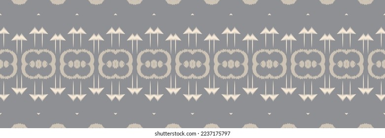 Ikat seamless pattern tribal abstract Seamless Pattern. Ethnic Geometric Batik Ikkat Digital vector textile Design for Prints Fabric saree Mughal brush symbol Swaths texture Kurti Kurtis Kurtas