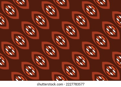 Ikat seamless pattern tribal African Seamless Pattern. Ethnic Geometric Ikkat Batik Digital vector textile Design for Prints Fabric saree Mughal brush symbol Swaths texture Kurti Kurtis Kurtas