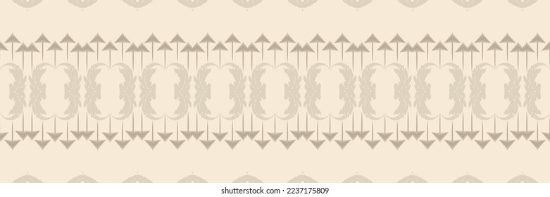 Ikat seamless pattern tribal African Seamless Pattern. Ethnic Geometric Ikkat Batik Digital vector textile Design for Prints Fabric saree Mughal brush symbol Swaths texture Kurti Kurtis Kurtas