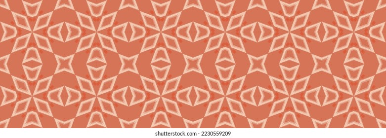 Ikat Seamless Pattern arte tribal bordado, Ikat design Diseño textil digital asiático para imprentas saree de tela mughal textura Kurti Kurtis Kurtas, Motif Batik