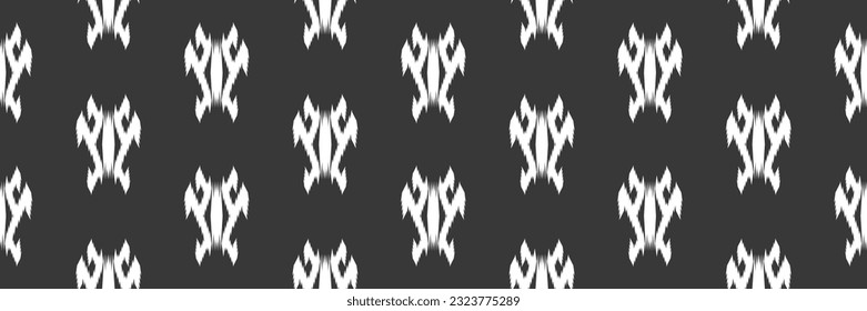 Ikat Seamless Pattern tribal art Embroidery, Ikat stripe Digital textile Asian Design for Prints Fabric saree Mughal Swaths texture Kurti Kurtis Kurtas, Motif Batik