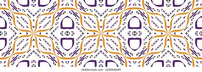 Ikat Seamless Pattern tribal Aztec Embroidery, Ikat floral Digital textile Asian Design for Prints Fabric saree Mughal Swaths texture Kurti Kurtis Kurtas, Motif Batik