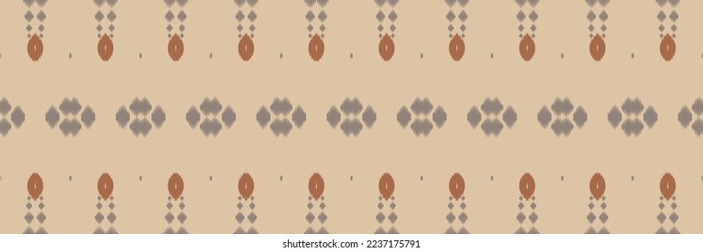 Ikat seamless pattern tribal background Seamless Pattern. Ethnic Geometric Ikkat Batik Digital vector textile Design for Prints Fabric saree Mughal brush symbol Swaths texture Kurti Kurtis Kurtas