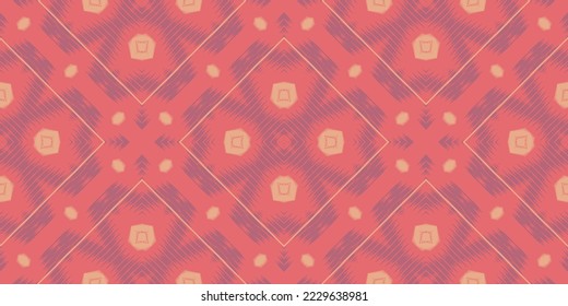 Ikat seamless pattern tribal backgrounds Geometric Traditional ethnic oriental design for the background. Folk embroidery, Indian, Scandinavian, Gypsy, Mexican, African rug, wallpaper.