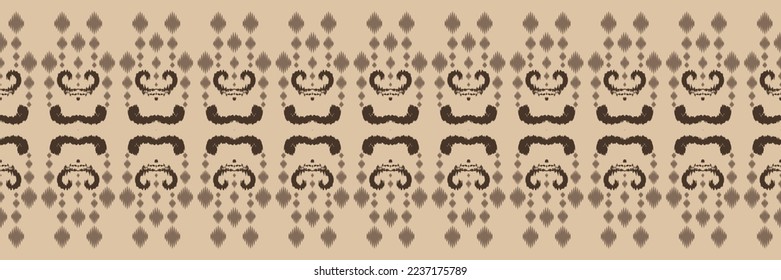 Ikat nahtlose Muster Stammes Hintergründe Nahtlose Muster Muster Muster Muster. Ethnische Geometrische Batik Ikkat Digitale Vektortextilien-Design für Printfabrik Saree Mughal-Symbol Swaths Textur Kurti Kurtis Kurtas