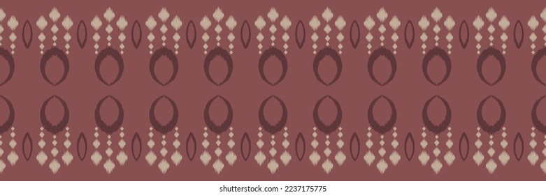 Ikat patrón ininterrumpido color tribal Patrón sin costura. Étnica Geométrica Ikkat Batik Vector digital Diseño para imprentas Saree de tela Mughal símbolo de pincel Swath textura Kurti Kurtis Kurtas Kurtas