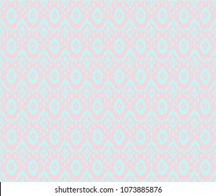 Ikat seamless pattern. Vector tie dye shibori print with stripes and chevron. Ink textured japanese background. Ethnic fabric vector. Bohemian fashion. Endless watercolor texture. African rug.