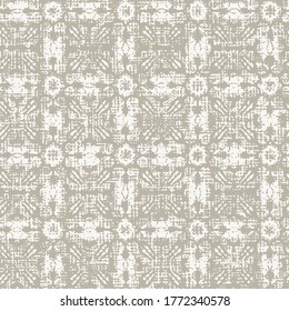 Ikat seamless pattern. Vector tie dye shibori print with stripes and chevron. Ink textured japanese background. Ethnic fabric vector. Bohemian fashion. Endless watercolor texture. African rug. Style 