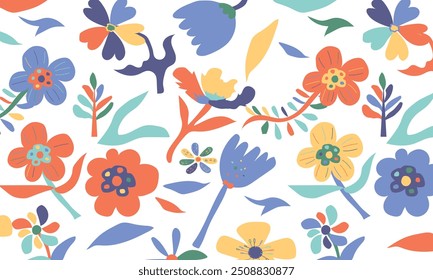 Ikat seamless pattern,geometric design,motif ethnic handmade, Ikat ethnic tribal,boho colors seamless wallpaper. "This content was created using vector drawing tools and software, not generated by AI"