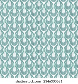 Patrón ininterrumpido de Ikat. Patrón geométrico étnico oriental sin fisuras de fondo tradicional. Estilo azteca,bordado,abstracto,vector,ilustración.diseño para textura,tejido,impresión.