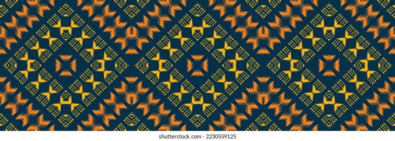 Ikat seamless Scandinavian embroidery, ikat seamless pattern, Ethnic nativity Digital textile Asian Design for Prints Fabric saree Mughal Swaths texture Kurti Kurtis Kurtas