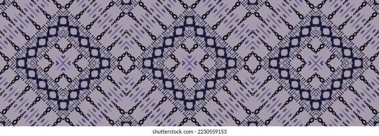 Ikat bordado escandinavo sin fisuras, ikat color tribal de patrón sin fisuras, patrón de moda Diseño textil digital asiático para imprentas saree de tela mughal textura kurti kurtis kurtas
