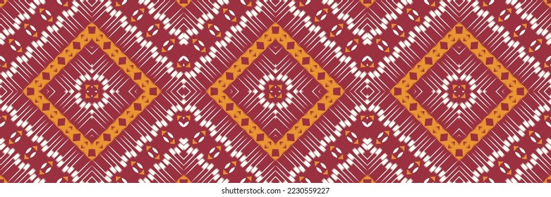 Ikat seamless Scandinavian embroidery, ikat seamless pattern tribal background, Asian design Digital textile Asian Design for Prints Fabric saree Mughal Swaths texture Kurti Kurtis Kurtas