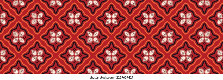 Ikat seamless tribal abstract Seamless Pattern. Ethnic Geometric Batik Ikkat Digital vector textile Design for Prints Fabric saree Mughal brush symbol Swaths texture Kurti Kurtis Kurtas