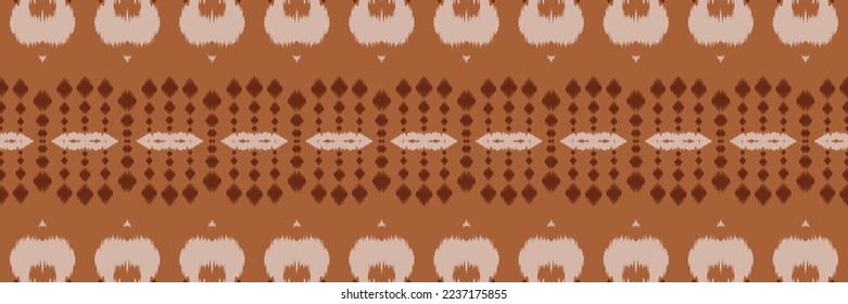 Ikat es un modelo tribal africano sin foco. Étnica Geométrica Batik Ikkat Vector digital Diseño para imprentas Saree de tela Mughal símbolo de pincel Swath textura Kurti Kurtis Kurtas Kurtas