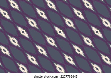 Ikat seamless tribal Aztec Seamless Pattern. Ethnic Geometric Ikkat Batik Digital vector textile Design for Prints Fabric saree Mughal brush symbol Swaths texture Kurti Kurtis Kurtas