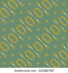 Ikat color tribal sin fisuras Patrón sin costura. Étnica Geométrica Ikkat Batik Vector digital Diseño para imprentas Saree de tela Mughal símbolo de pincel Swath textura Kurti Kurtis Kurtas Kurtas