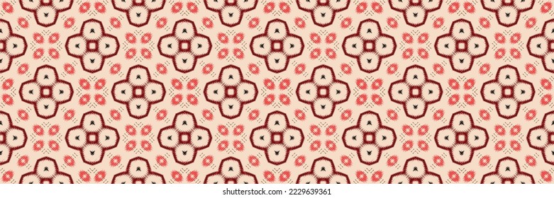 Ikat seamless tribal color Seamless Pattern. Ethnic Geometric Ikkat Batik Digital vector textile Design for Prints Fabric saree Mughal brush symbol Swaths texture Kurti Kurtis Kurtas