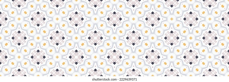 Ikat seamless tribal color Seamless Pattern. Ethnic Geometric Batik Ikkat Digital vector textile Design for Prints Fabric saree Mughal brush symbol Swaths texture Kurti Kurtis Kurtas