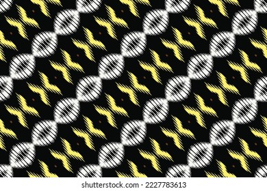Ikat nahtlose Stammeskreuz Nahtlose Muster. Ethnische Geometrische Ikkat Batik Digitale Vektortextilien-Design für Printfabrik Saree Mughal-Symbol Swaths Textur Kurti Kurtis Kurtas