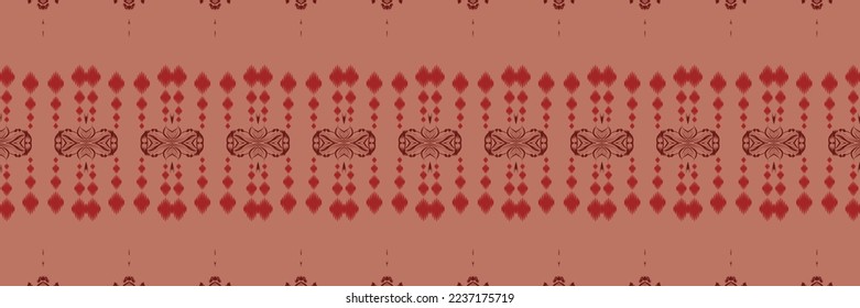 Ikat stripe tribal African Seamless Pattern. Ethnic Geometric Batik Ikkat Digital vector textile Design for Prints Fabric saree Mughal brush symbol Swaths texture Kurti Kurtis Kurtas