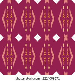 ikat stripes batik textile seamless pattern digital vector design for Print saree Kurti Borneo Fabric border brush symbols swatches stylish