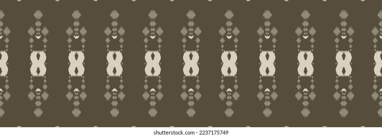 Ikat stripes tribal abstract Seamless Pattern. Ethnic Geometric Batik Ikkat Digital vector textile Design for Prints Fabric saree Mughal brush symbol Swaths texture Kurti Kurtis Kurtas