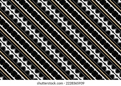 Ikat stripes tribal Africa Seamless Pattern. Ethnic Geometric Batik Ikkat Digital vector textile Design for Prints Fabric saree Mughal brush symbol Swaths texture Kurti Kurtis Kurtas
