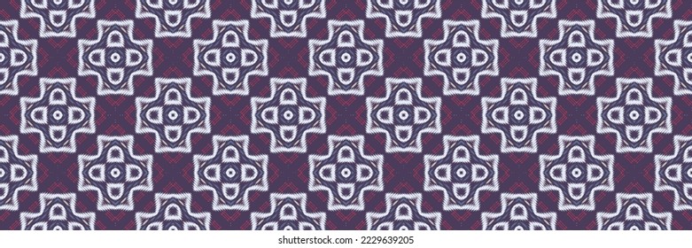 Ikat stripes tribal Africa Seamless Pattern. Ethnic Geometric Batik Ikkat Digital vector textile Design for Prints Fabric saree Mughal brush symbol Swaths texture Kurti Kurtis Kurtas